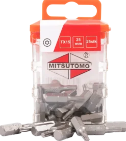 Mitsutomo bits TX15 25 mm 25-pack