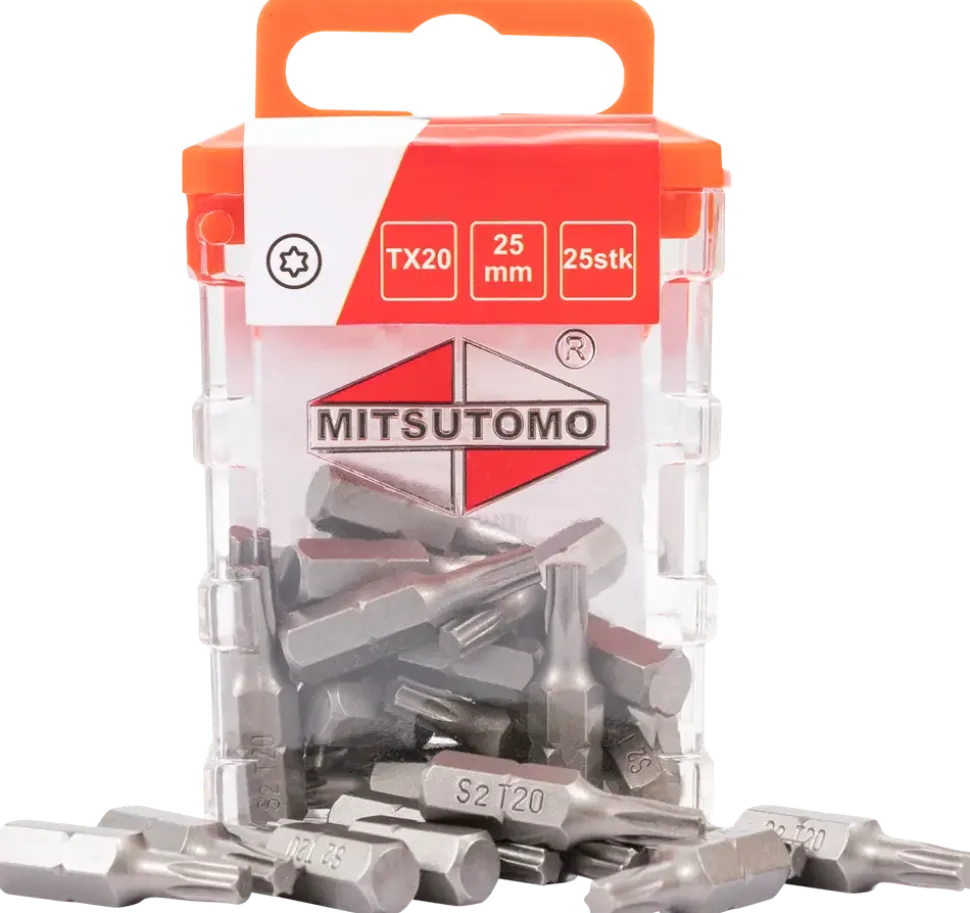 Mitsutomo bits TX20 25 mm 25-pack