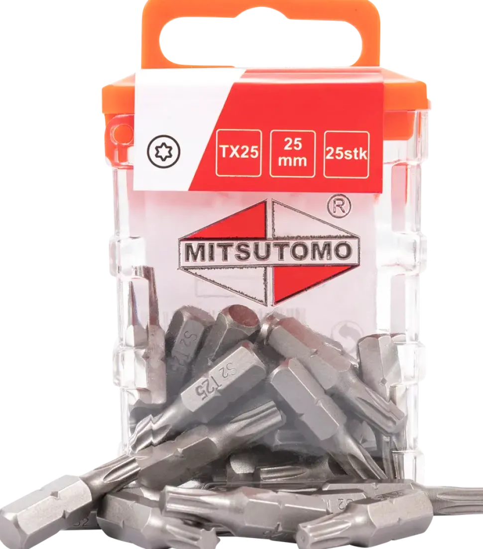 Mitsutomo bits TX25 25 mm 25-pack