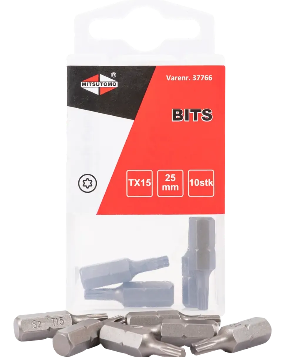 Mitsutomo bits TX15 25 mm 10-pack