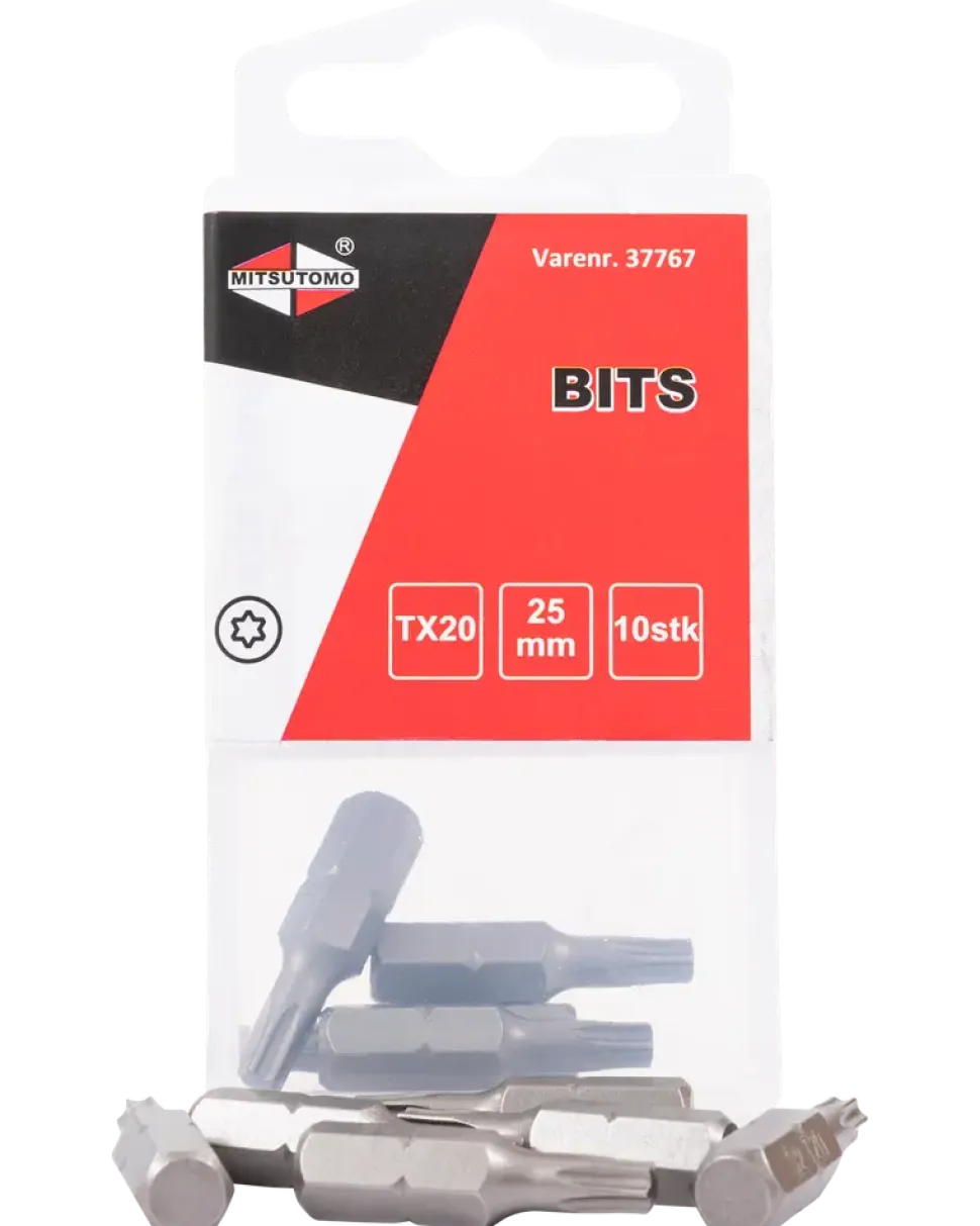 Mitsutomo bits TX20 25 mm 10-pack