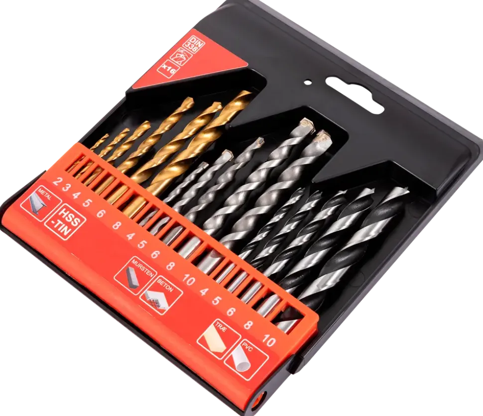 Mitsutomo borrset 16-pack