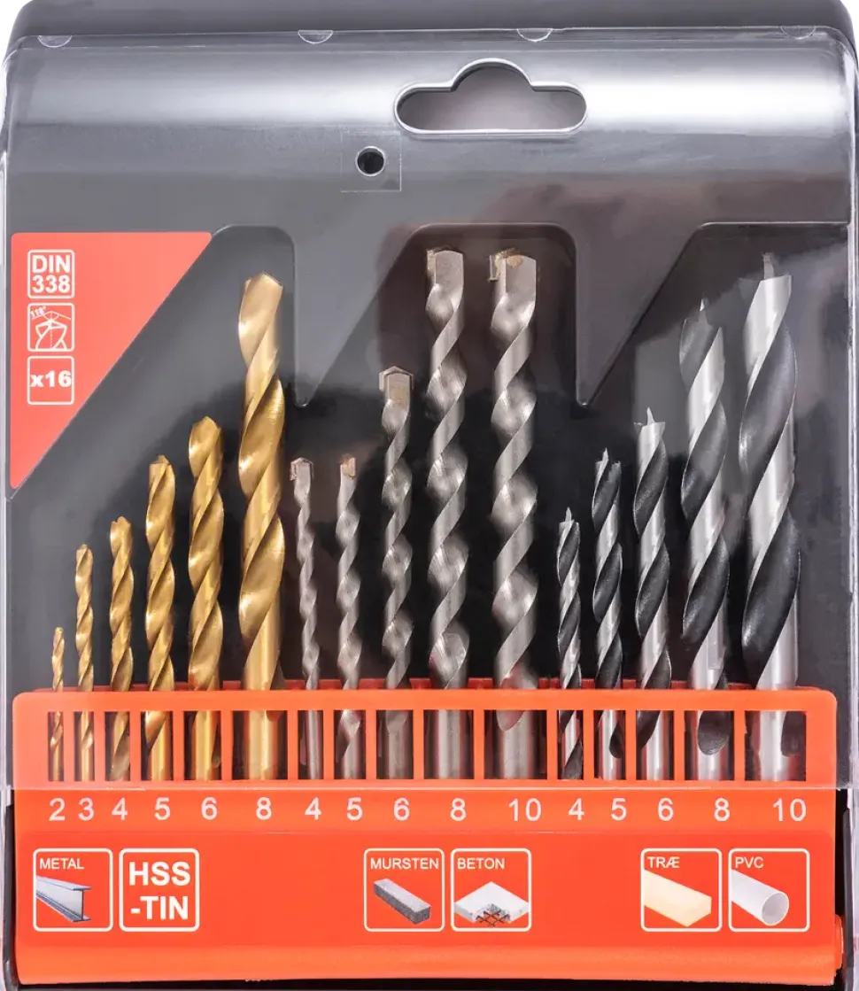 Mitsutomo borrset 16-pack