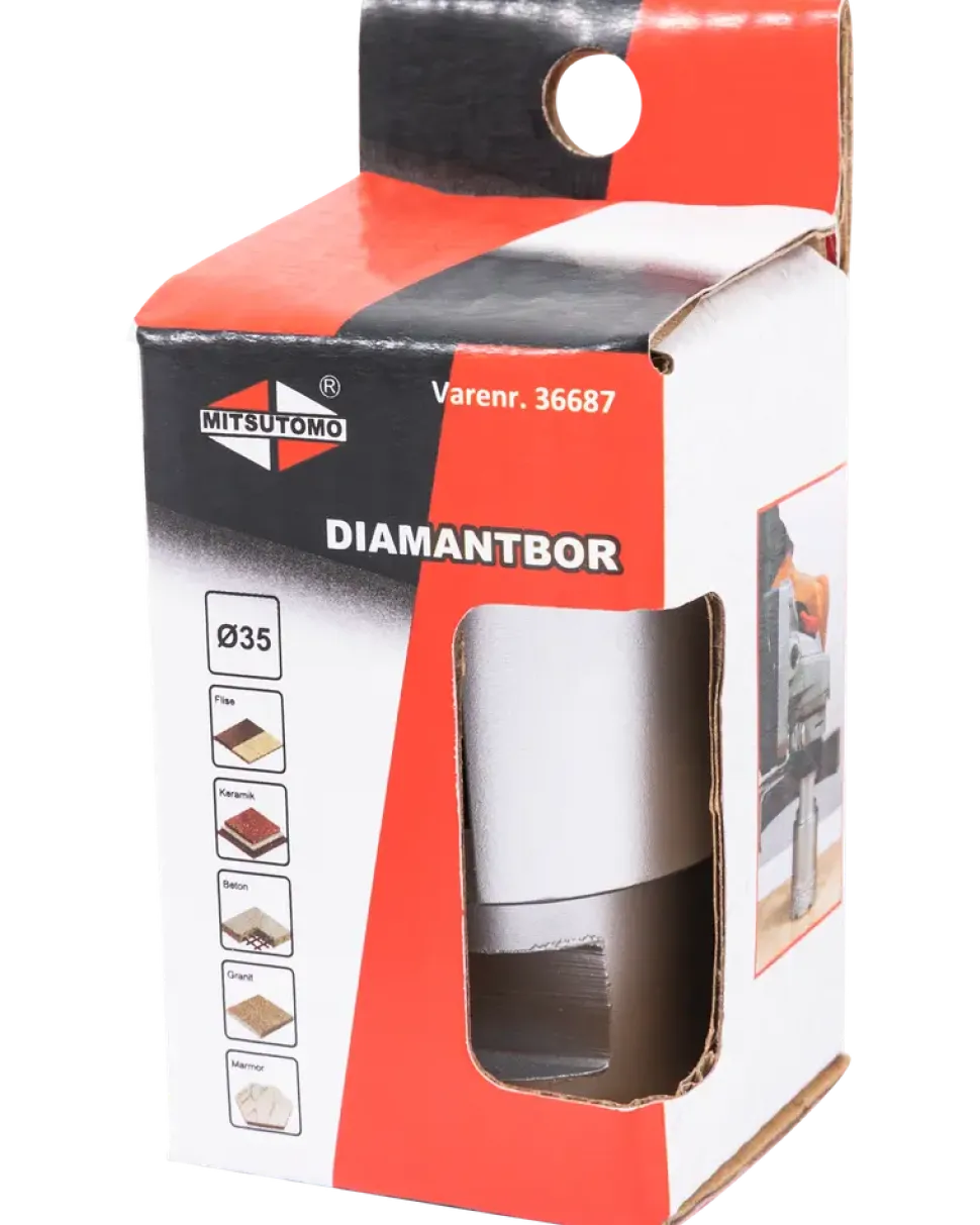 Mitsutomo diamantborr 35 mm