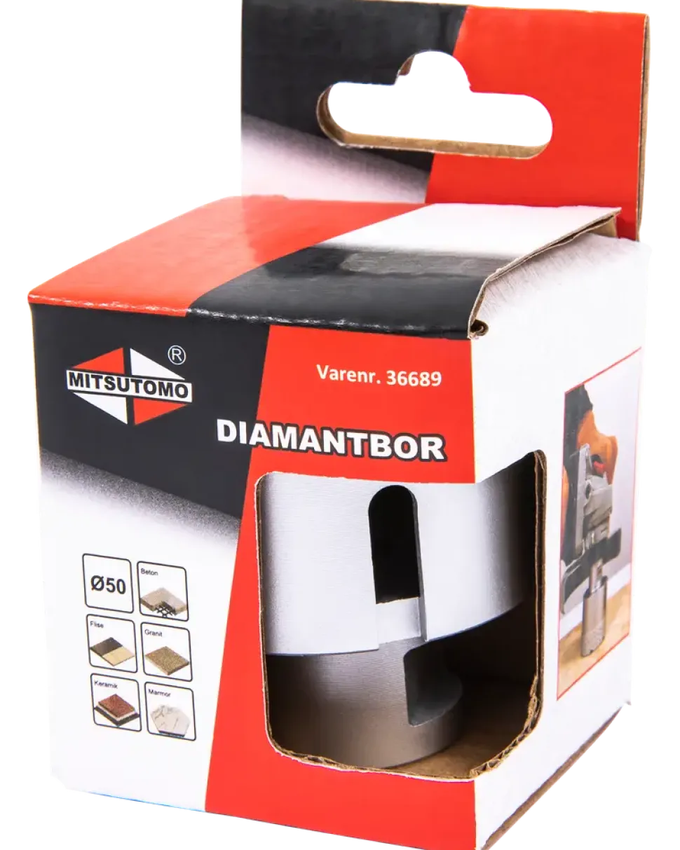 Mitsutomo diamantborr 50 mm