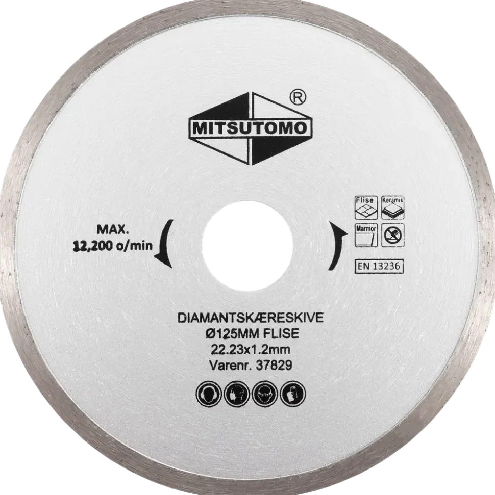 Mitsutomo Diamantkapskiva Ø125 mm - kakel