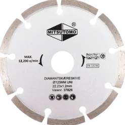 Mitsutomo Diamantkapskiva Ø125 mm - uni