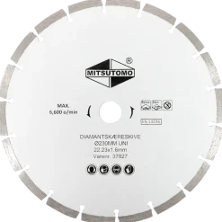 Mitsutomo Diamantkapskiva Ø230 mm - uni