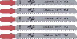 Mitsutomo sticksågblad trä 10T 5 st.
