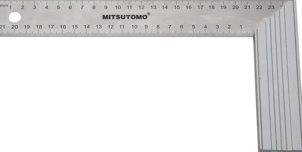 Mitsutomo vinkel 250 mm rostfri