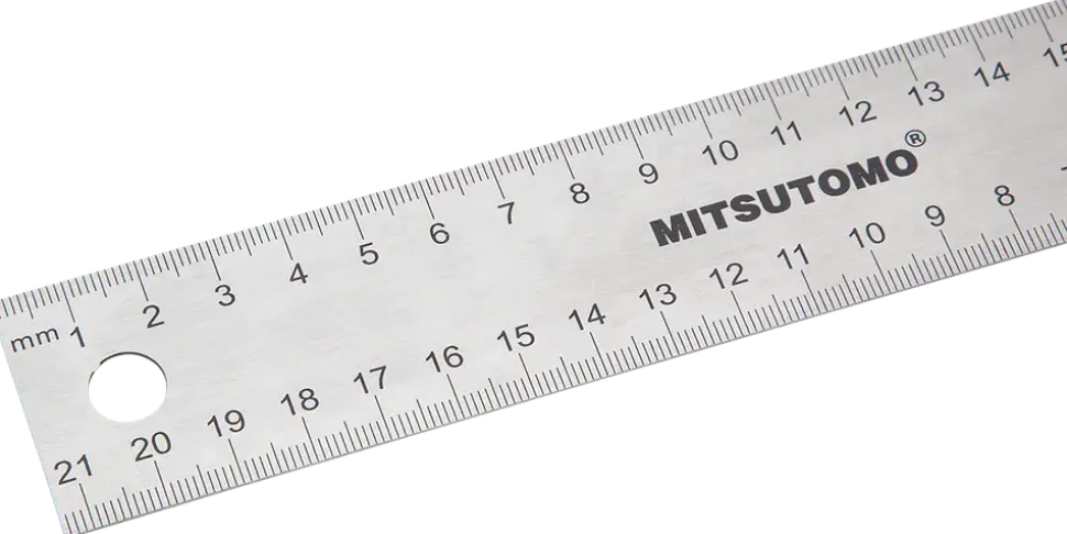 Mitsutomo vinkel 250 mm rostfri