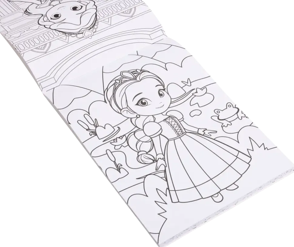 Målarbok med prinsessor