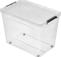 Moxom förvaringslåda Simplestore Wave med hjul – 80 liter