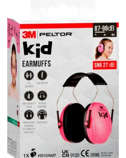 3M™ PELTOR™ Hörselskydd för barn – Rosa