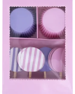 Muffinsformar Lila och rosa 24 st