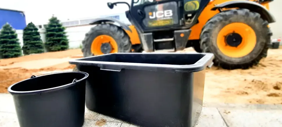 Murbruksbalja Fyrkantig – 60 liter