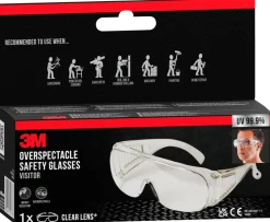 3M™ Visitor Skyddsglasögon – klara linser