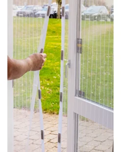 Myggnät till dörr – Vit