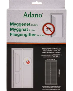 Myggnät till dörr – Vit