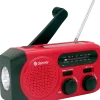 Nödradio med handvev och solcell SCR-2010