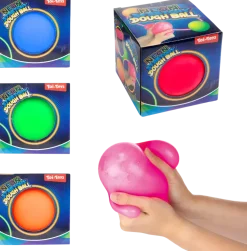 Neon stretchy boll