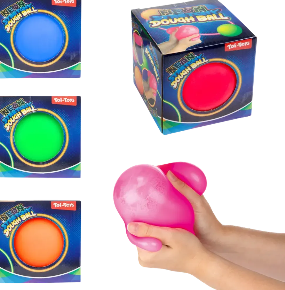 Neon stretchy boll