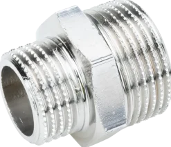 Nippelförminskning kromad 1/2x3/4"