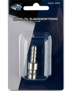Nippel för slangmontering