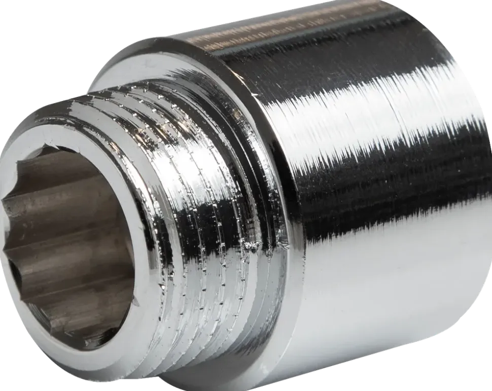 Nippel hane 1/2"x20mm kromad