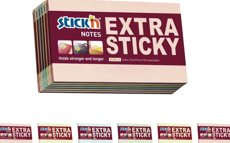 NOTISBLOCK 90X6 ARK 76X127 MM