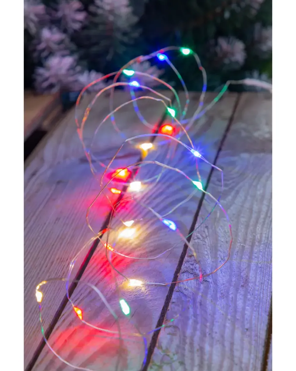 Nowel Metallwire LED multifarve