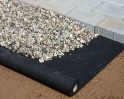 Ogräsduk 1x15 m 80 g svart