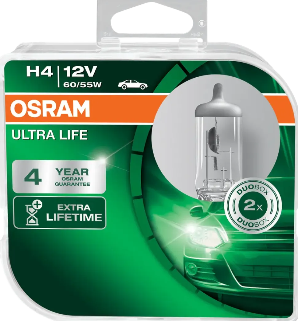 Osram lampa H4 Ultralife 2-pack