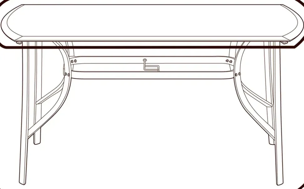 Ovalt Bordsöverdrag 75x95x155 cm - Svart