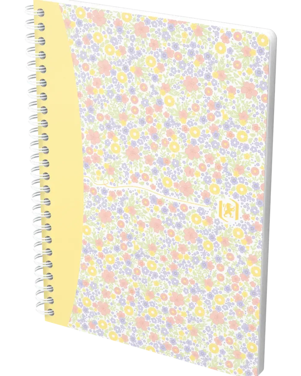 Oxford Floral A5 Linjerat