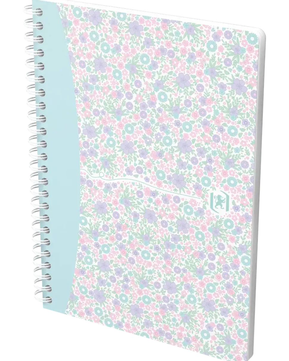 Oxford Floral A5 Linjerat