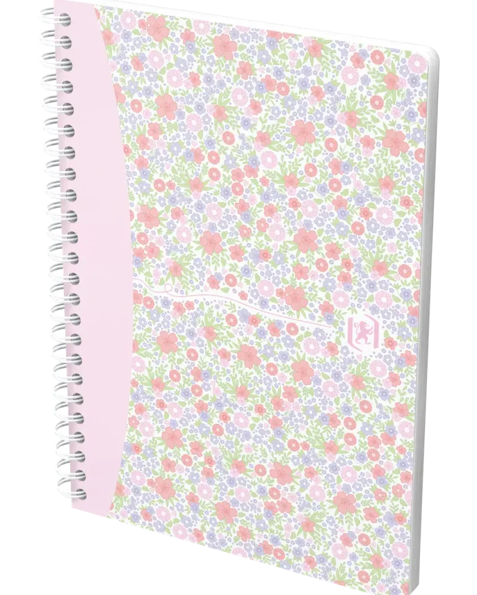 Oxford Floral A5 Linjerat