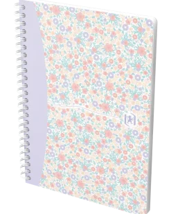 Oxford Floral A5 Linjerat