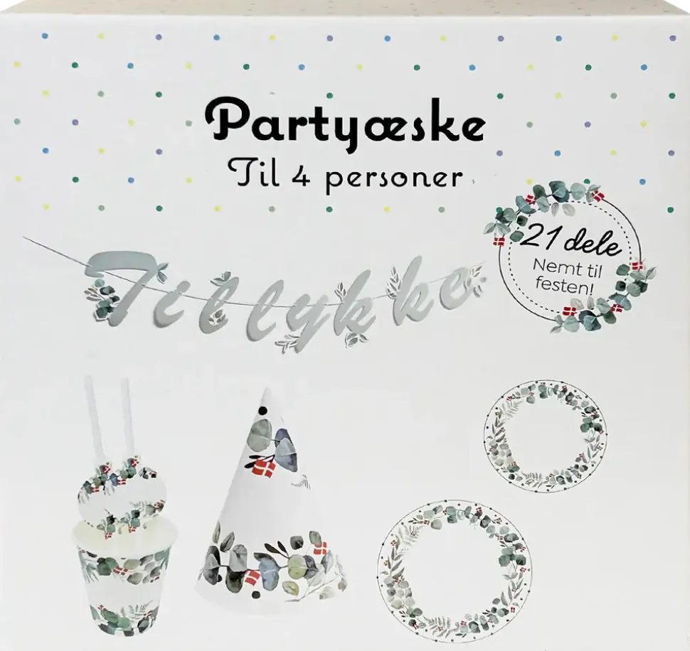 Partybox för 4 personer - Eucalyptus