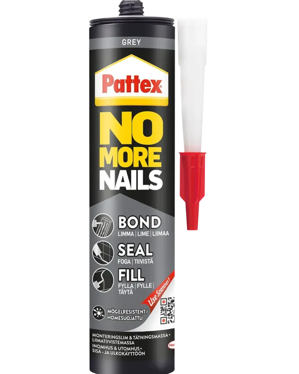PATTEX BOND SEAL FILL GRÅ