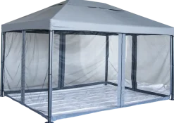 Paviljong 3 x 4 grå