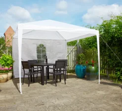Paviljong 3 x 3 meter – Vit