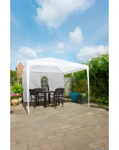 Paviljong 3 x 3 meter – Vit