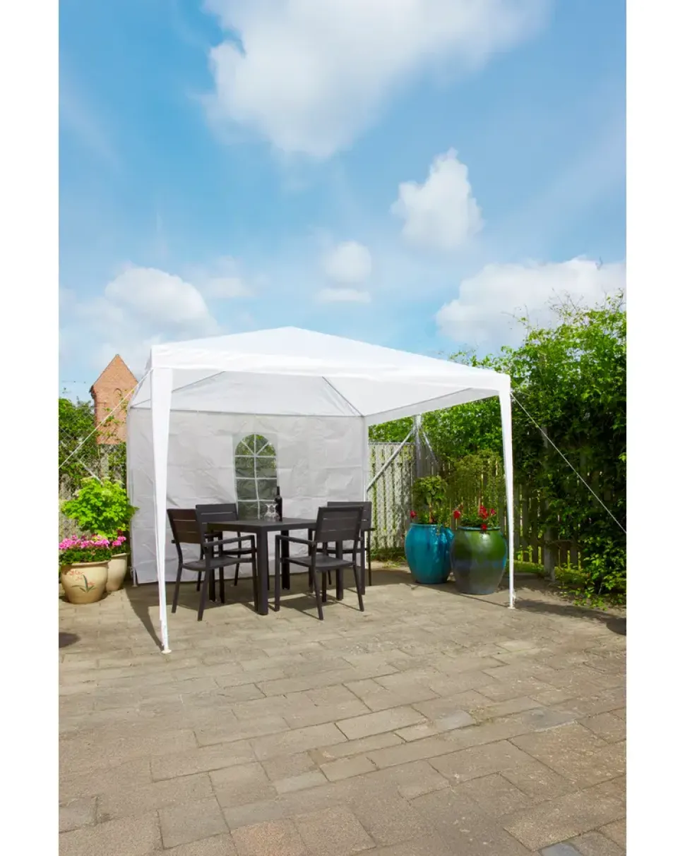 Paviljong 3 x 3 meter – Vit