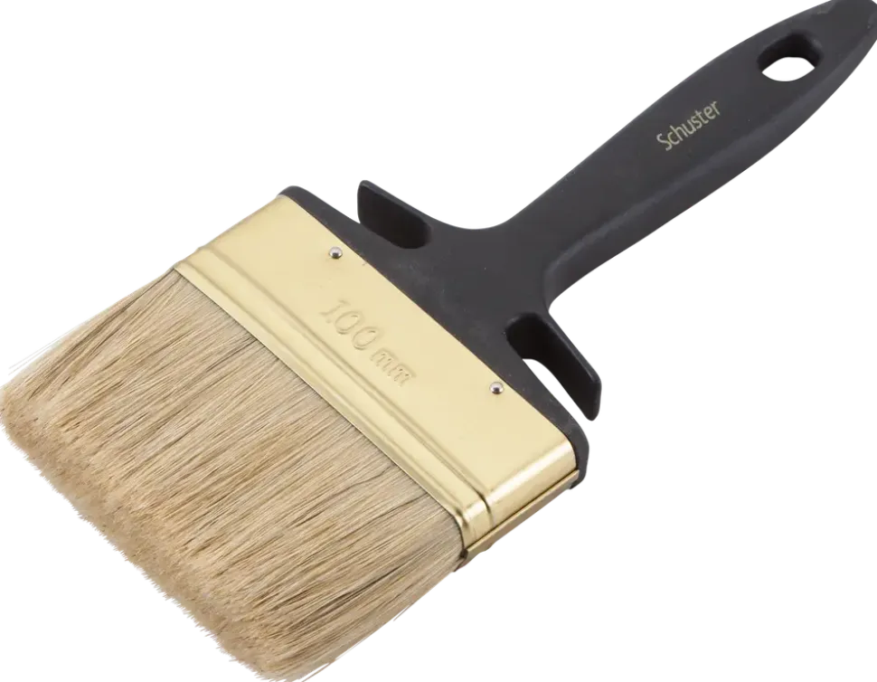Pensel flat 100 mm svinborst