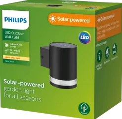 Philips Fyce - vägglampa med solceller