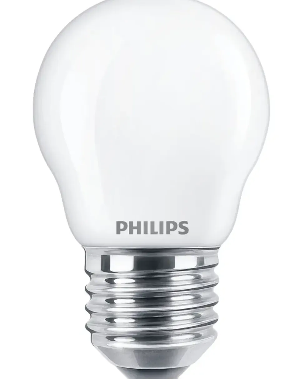 PHILIPS LED klotlampa 2,2W E27 A60 2-pack