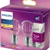 PHILIPS LED-klotlampa 2W E27 2-pack