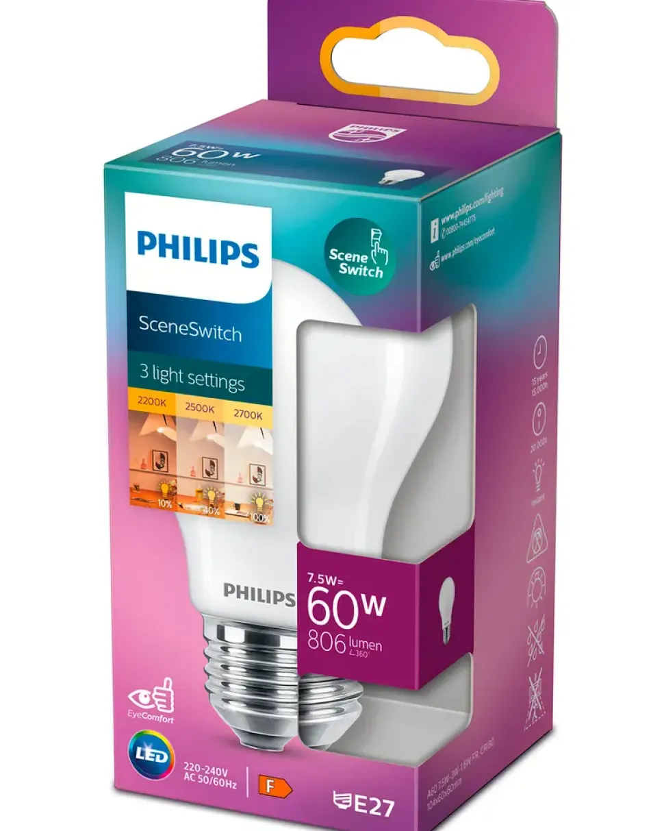 PHILIPSLED normallampa Scene Switch E27