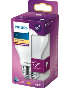 PHILIPS LED normallampa 8,5W E27 A60